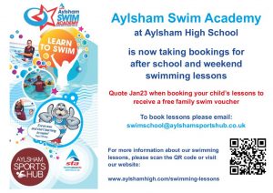 thumbnail of Aylsham Swim Academy swimming lessons January 2023